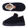 Women's Short Winter Boots - Cozy Cotton Shoes With Thick Sole, Classic Booties For Cold Weather, New Snow Boot Style - Ideal For Winter Fashion