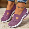 Women's Orthopedic Comfort Slipon Sneakers With Arch Support And Skin-Friendly Foam,Lightweight Walking Shoes,Soft Cushioning,Casual Women's Shoes